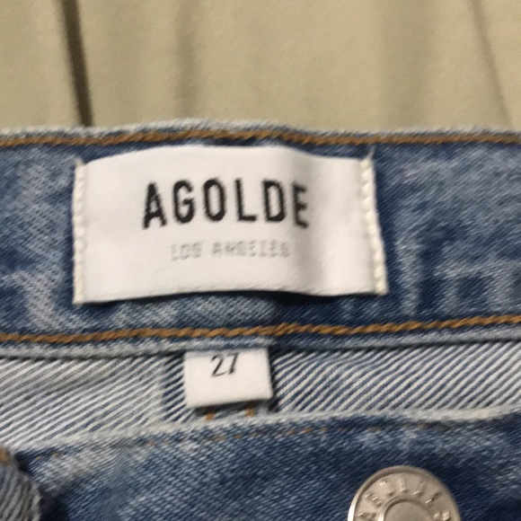 Agolde 90’s pinch waist short ultra High-Rise - Picture 4 of 7